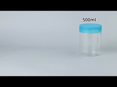 スクリューキャップ付きカスタムPET化粧品クリームジャー