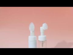 空の化粧品洗顔料 100ml, 150ml, 200ml 透明ホワイトプラスチックムース泡ポンプボトル