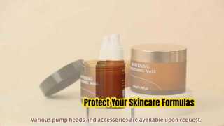 アンバーPET化粧品ボトルセットメーカー |スプレー、ローション、トナーボトル、クリームジャー | OEMパッケージング