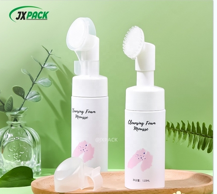 洗顔ポンプ ボトル 100ml-250ml PET 丸い ハンドソープポンプ ボトル