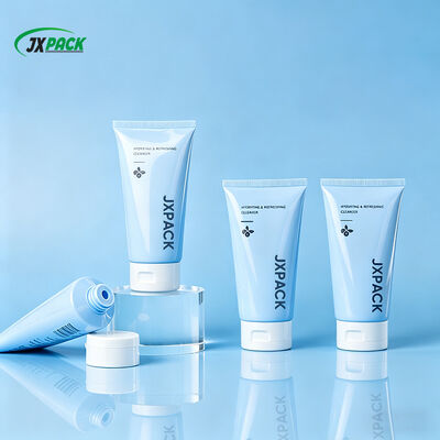 Leak-proof Customizable Cosmetic Soft Plastic Tubes with Food-grade PE Material for Skincare Packaging